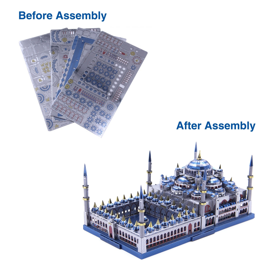 3D Metal Puzzle Of Blue Mosque