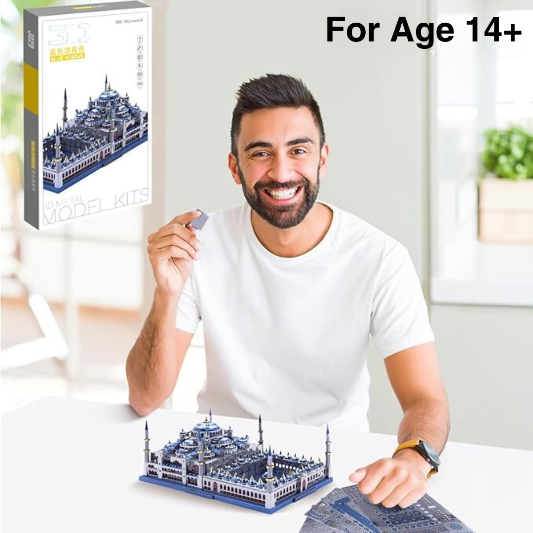 3D Metal Puzzle Of Blue Mosque