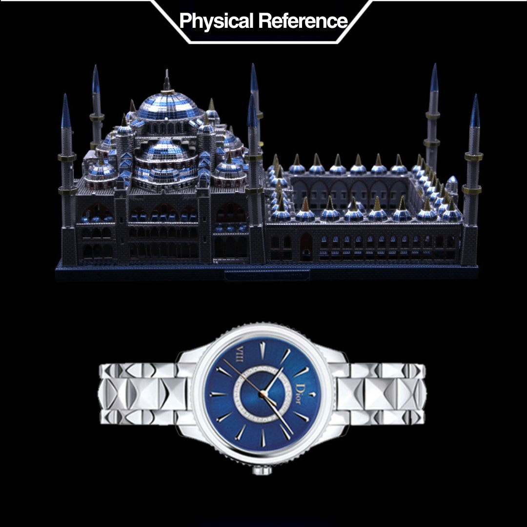 3D Metal Puzzle Of Blue Mosque