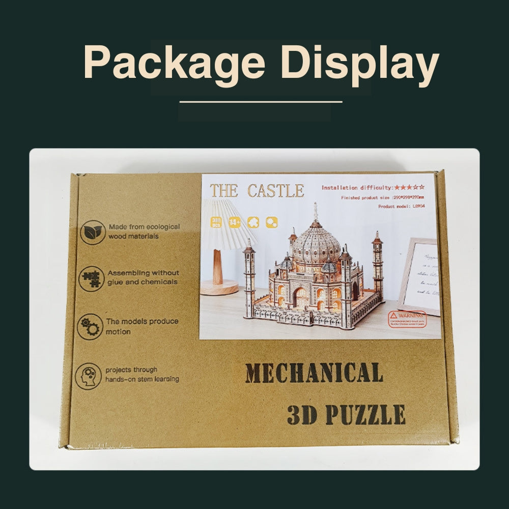 3D Wooden Puzzles Of Taj Mahal