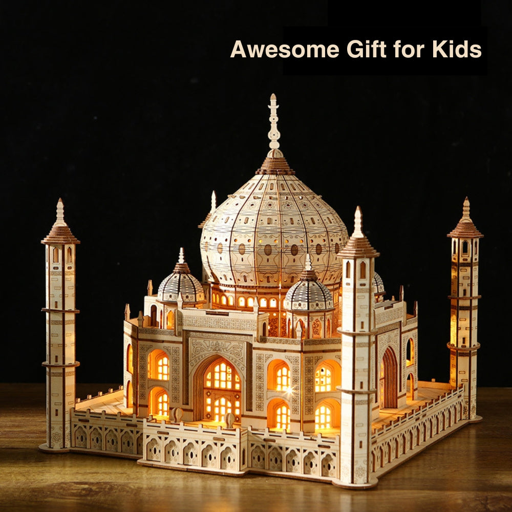 3D Wooden Puzzles Of Taj Mahal