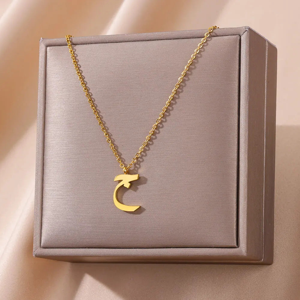 Arabic Alphabet Necklace