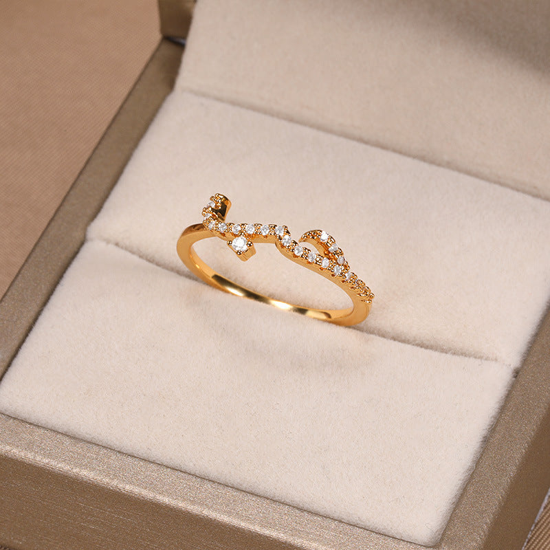 Arabic Love Declaration Ring