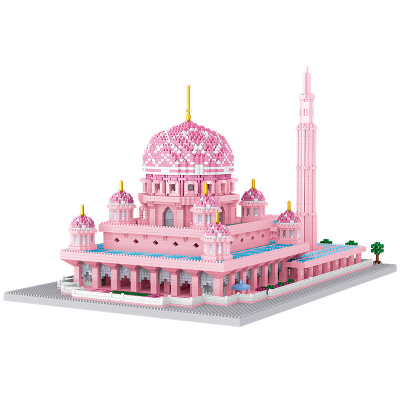 Building Blocks Of Pink Putra Mosque