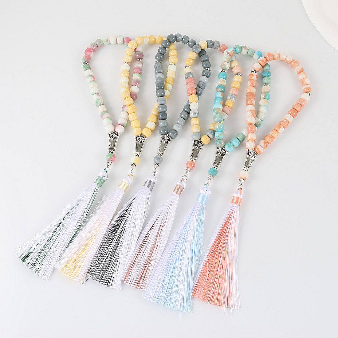 Cute Color Glass – Tasbih Muslim Prayer Beads