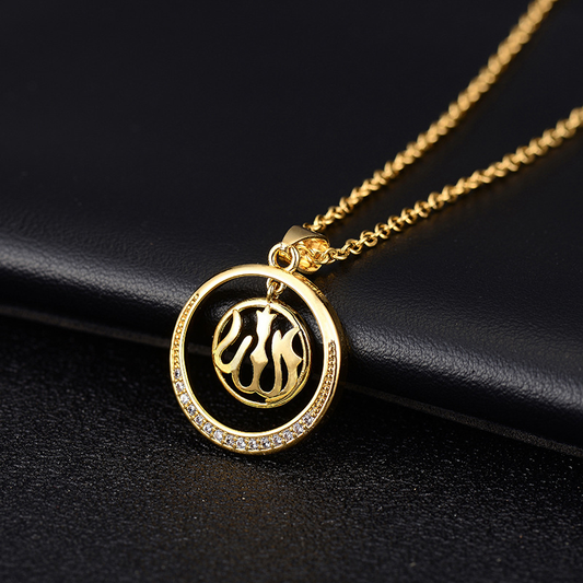 Islamic Round Jewelry Necklace