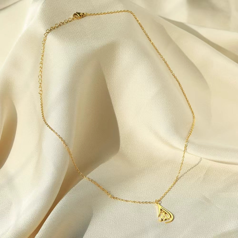 Islamic Water Droplet Shaped Necklace