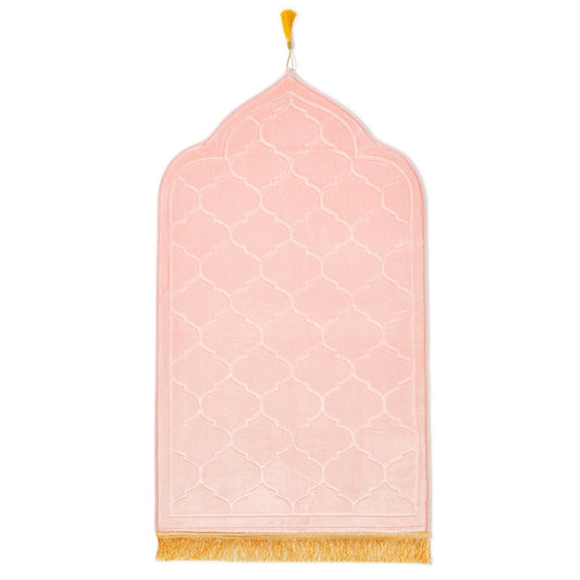 Mosque Shape Prayer Rug With Foam