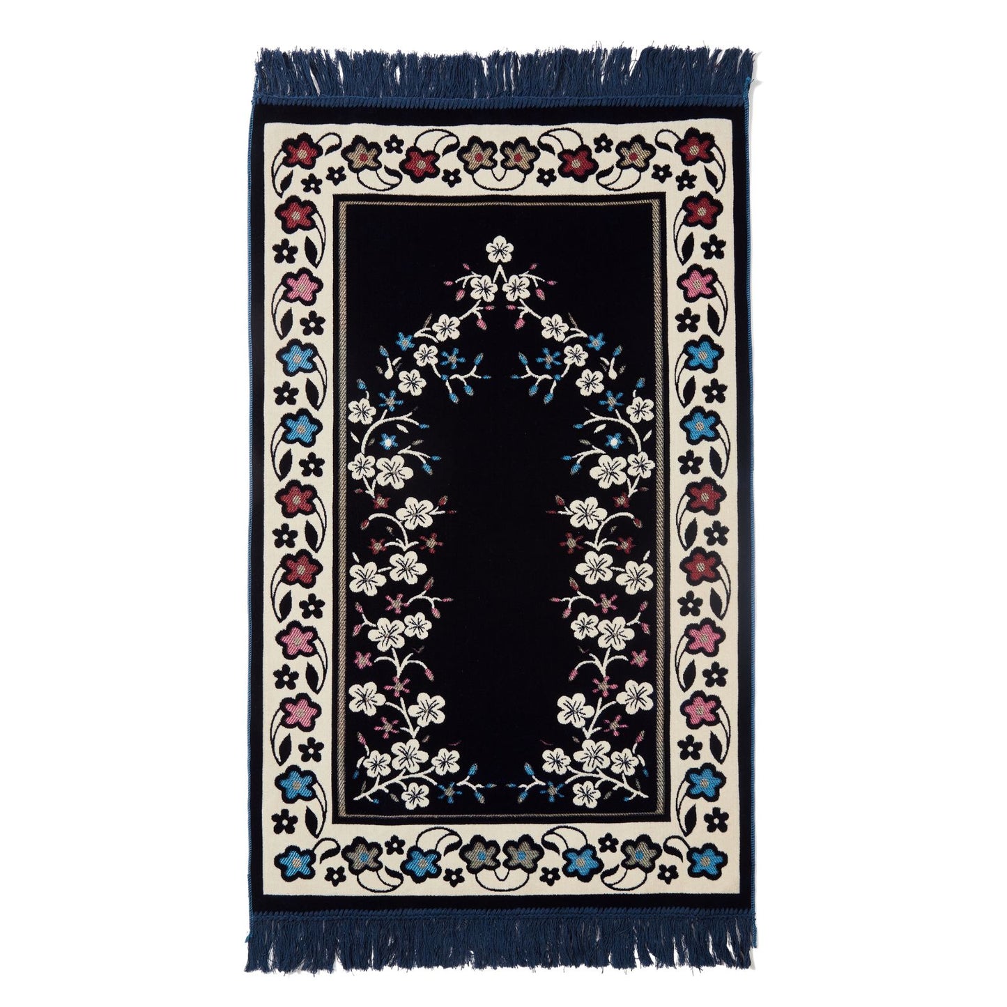 Plum Blossom Muslim Prayer Rug