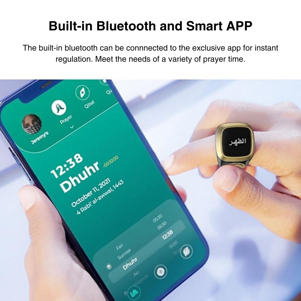 Smart Tasbih With Azan Clock & Bluetooth 2