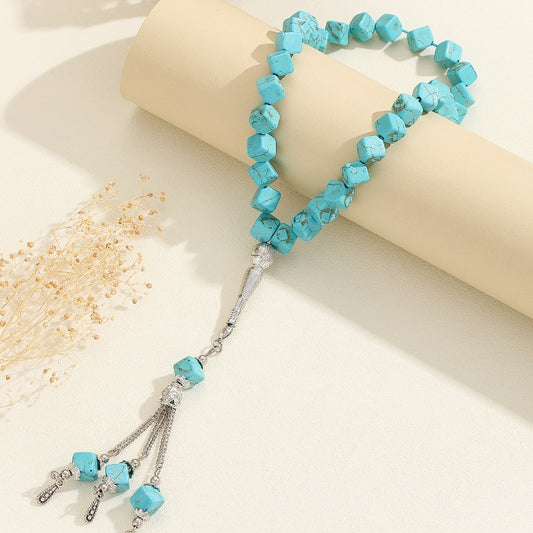 Turquoise Effect – Tasbih Islamic Prayer Beads